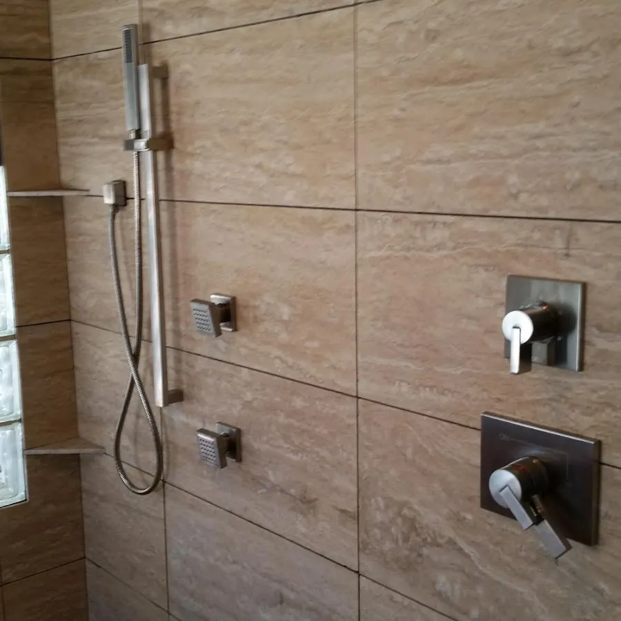Shower fixture installation for Frozen Pipe Repair in Bell